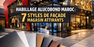 7 Styles de Façade Habillage Alucobond Maroc